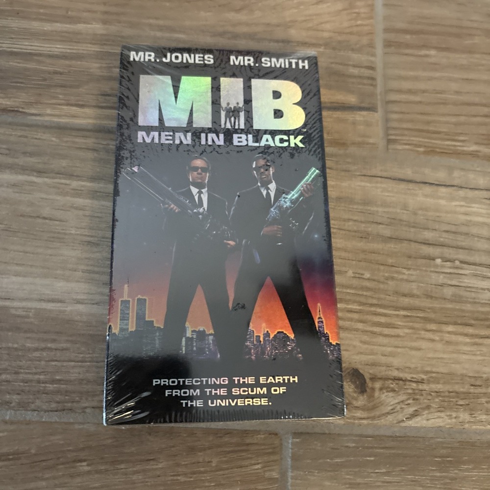 New Sealed Men In Black (VHS, 1997) Columbia Tristar Home Video‎ Watermarks
